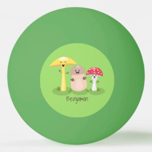 Balle De Ping Pong Cute kawaii champignon champignon toadstool