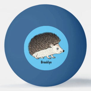 Balle De Ping Pong Cute prickly hedgehog cartoon