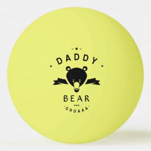 Balle De Ping Pong Daddy bear