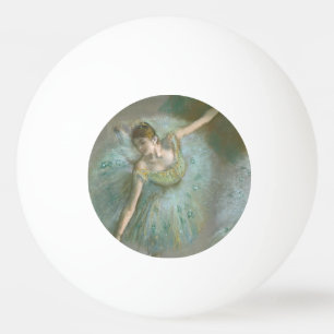 Balle De Ping Pong Danseuse en vert Edgar Degas