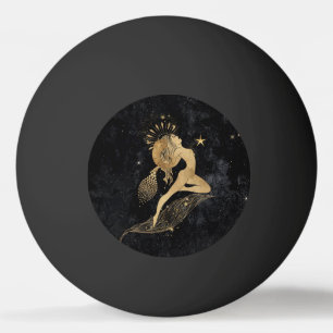 Balle De Ping Pong Déesse du Zodiaque Astrologie des baies d'or cos