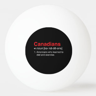 Balle De Ping Pong Définition de Canadiens