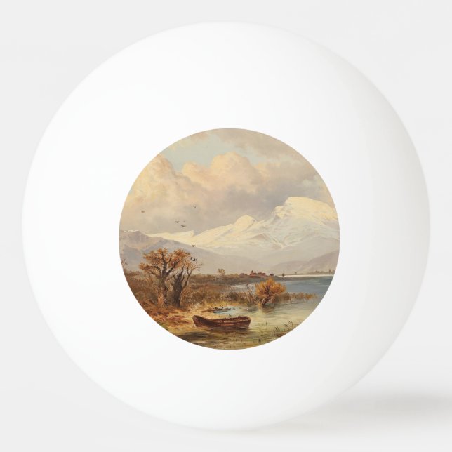 Balle De Ping Pong Der Haider See - Emil Barbarini (Devant)