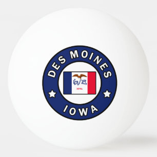 Balle De Ping Pong Des Moines Iowa