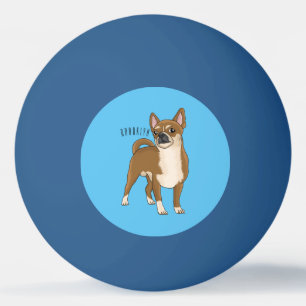 Balle De Ping Pong Dessin de Chihuahua pour chien
