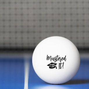 Balle De Ping Pong Diplôme de Master sur mesure Réussi