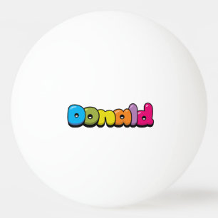 Balle De Ping Pong Donald