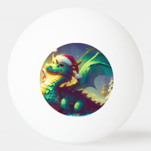 Balle De Ping Pong Dragon de Noël (3)