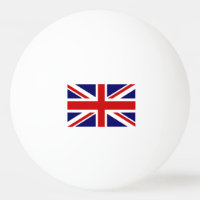 Drapeau britannique ping pong balls pour ping-pong