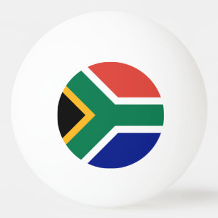 Balle De Ping Pong Drapeau d'Afrique du Sud
