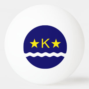 Balle De Ping Pong Drapeau de Kinshasa, Congo Ping Pong Ball