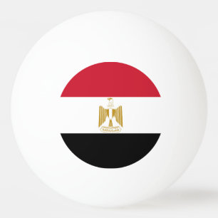 Balle De Ping Pong Drapeau de l'Égypte