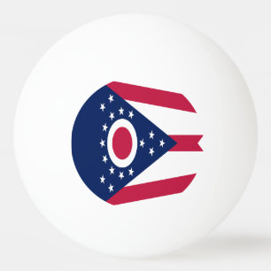 Balle De Ping Pong Drapeau de l'Ohio
