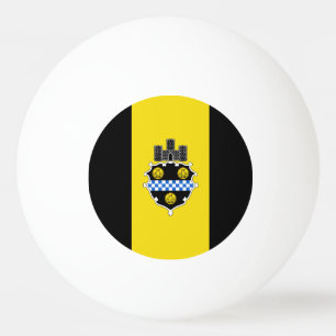 Balle De Ping Pong Drapeau de Pittsburgh, Pennsylvanie Ping Pong Ball
