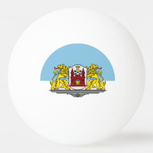 Balle De Ping Pong Drapeau de Riga, Lettonie Ping-Pong Ball