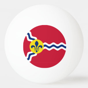 Balle De Ping Pong Drapeau de Saint-Louis, Missouri Ping Pong Ball