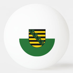 Balle De Ping Pong Drapeau de Saxe Ping-Pong Ball