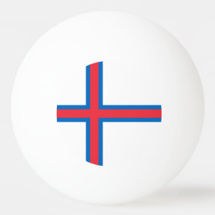 Balle De Ping Pong Drapeau des Iles Féroé