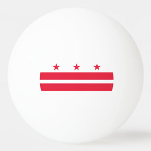 Balle De Ping Pong Drapeau d'État de Washington DC