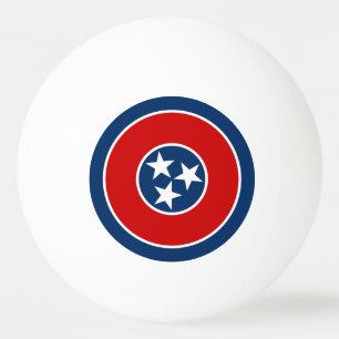 Balle De Ping Pong Drapeau d'état du Tennessee