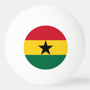 Balle De Ping Pong Drapeau du Ghana