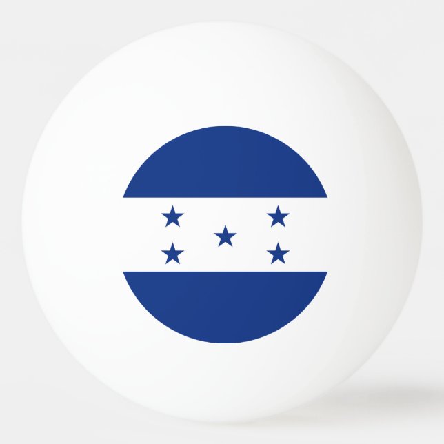 Balle De Ping Pong Drapeau du Honduras (Devant)