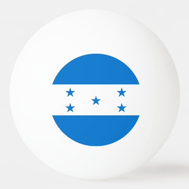Balle De Ping Pong Drapeau du Honduras (Devant)