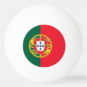 Balle De Ping Pong Drapeau du Portugal