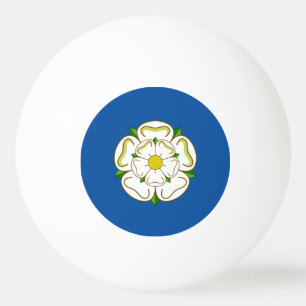 Balle De Ping Pong Drapeau du Yorkshire