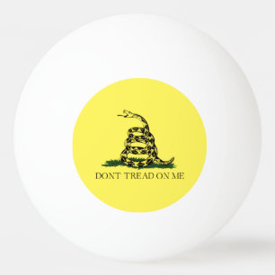 Balle De Ping Pong Drapeau Gadsden Ping Pong Ball