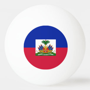Balle De Ping Pong Drapeau Haïti