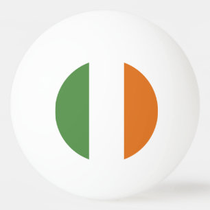 Balle De Ping Pong Drapeau irlandais