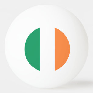 Balle De Ping Pong Drapeau irlandais