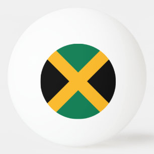 Balle De Ping Pong Drapeau Jamaïque