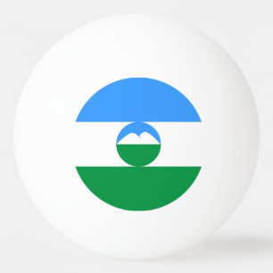 Balle De Ping Pong Drapeau Kabardino Balkaria