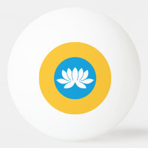 Balle De Ping Pong Drapeau Kalmykia