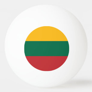 Balle De Ping Pong Drapeau Lituanie