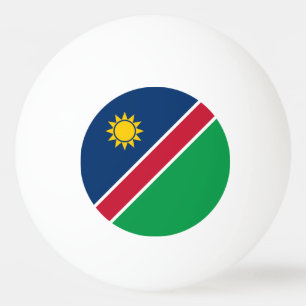 Balle De Ping Pong Drapeau Namibie