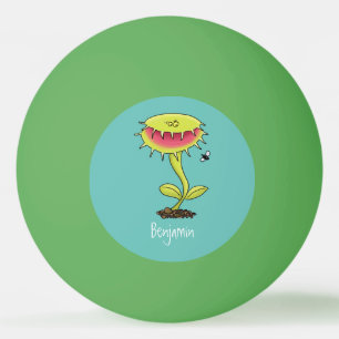Balle De Ping Pong Drôle carnivore Vénus piège à mouches plante dessi