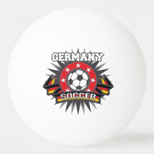 Balle De Ping Pong Éclat du football de l'Allemagne