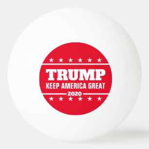 Balle De Ping Pong Élection de Donald Trump en 2020 Gardez l'Amérique
