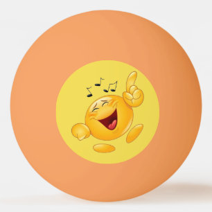 Balle De Ping Pong emoji riant