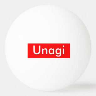 Balle De Ping Pong Étiquette Unagi