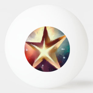 Balle De Ping Pong Étoile de Noël (4)