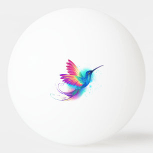 Balle De Ping Pong Exotic Rainbow Hummingbird