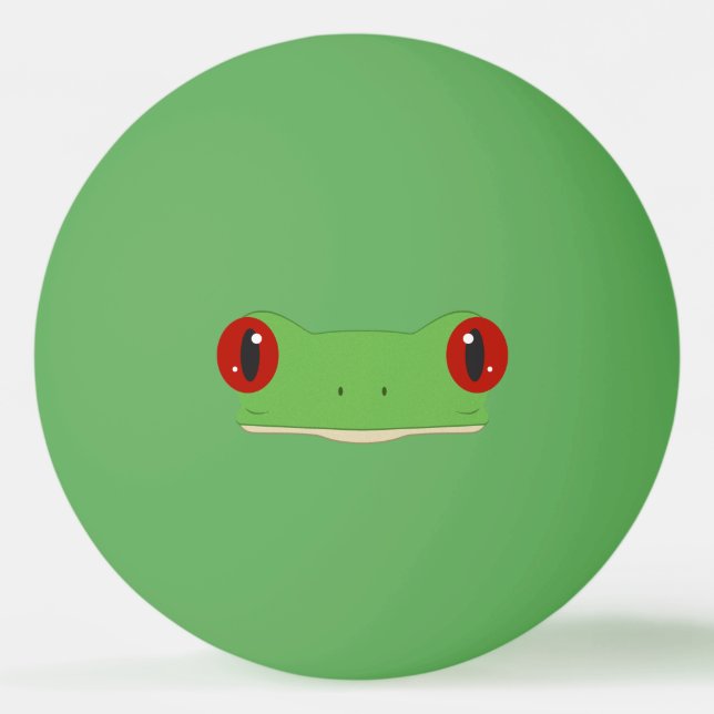 Balle De Ping Pong Face de grenouille (Devant)