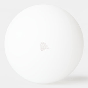 Balle De Ping Pong Faire-Part de Mariage Été et Verdure