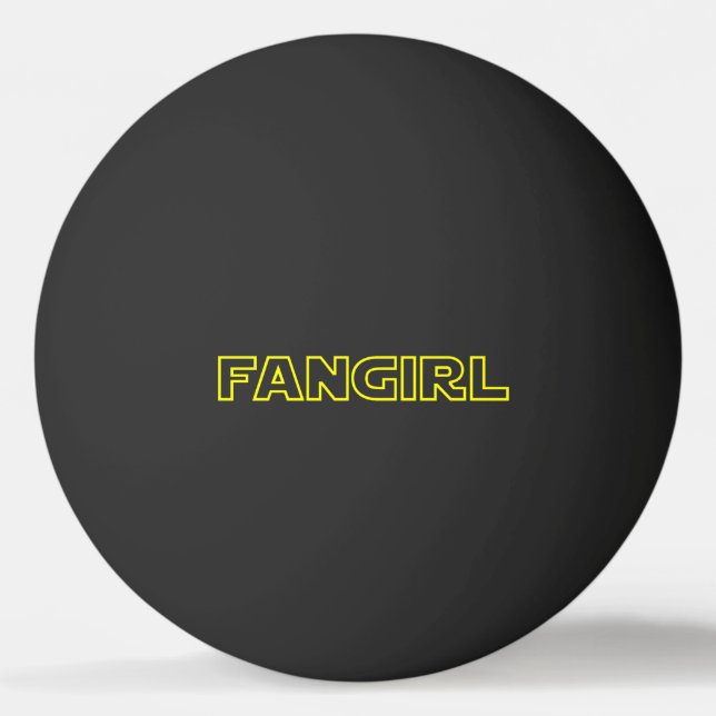 BALLE DE PING PONG FANGIRL (Devant)