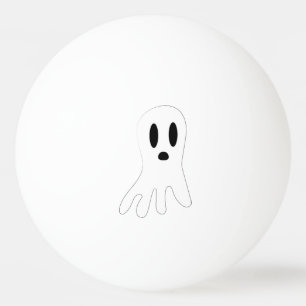 Balle De Ping Pong Fantômes d'Halloween foncé