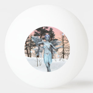Balle De Ping Pong Fée de glace